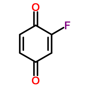 2-Fluoro-1,4-benzoquinone Structure,367-28-2Structure