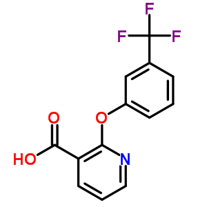 2-[3-(Trifluoromethyl)phenoxy]nicotinic acid Structure,36701-89-0Structure