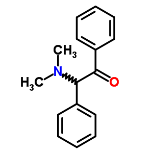 2-(二甲基氨基)-1,2-二苯基-乙酮結(jié)構(gòu)式_36713-33-4結(jié)構(gòu)式