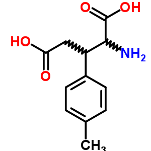 2-Amino-3-(4-methylphenyl)pentanedioic acid Structure,36727-88-5Structure