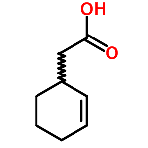 2-Cyclohexene-1-aceticacid Structure,3675-31-8Structure