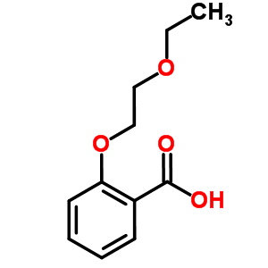 2-(2-乙氧基乙氧基)苯甲酸結(jié)構(gòu)式_367513-75-5結(jié)構(gòu)式