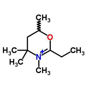 2-Ethyl-3,4,4,6-tetramethyl-1-oxa-3-azoniacyclohex-2-ene Structure,36808-99-8Structure