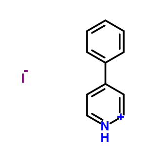 N-methyl-4-phenylpyridinium iodide Structure,36913-39-0Structure