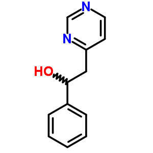 1-Phenyl-2-pyrimidin-4-yl ethanol Structure,36914-71-3Structure