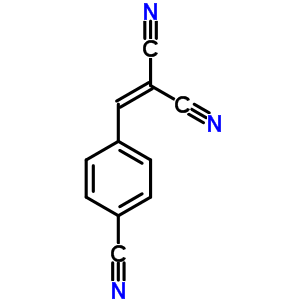 2-(4-Cyanobenzylidene)malononitrile Structure,36937-92-5Structure