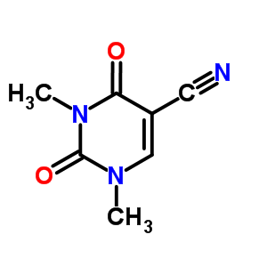 1,3-Dimethyl-5-cyanouracil Structure,36980-91-3Structure