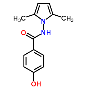 N-(2,5-dimethyl-1h-pyrrol-1-yl)-4-hydroxybenzamide Structure,37034-69-8Structure