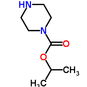 1-Piperazinecarboxylicacid,1-methylethylester(9ci) Structure,37038-26-9Structure