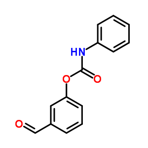 3-[[(Phenylamino)carbonyl]oxy]benzaldehyde Structure,37070-87-4Structure