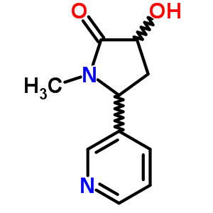 Cis-3’-hydroxy cotinine Structure,37096-14-3Structure