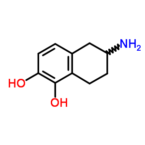 2-Amino-5,6-dihydroxy-1,2,3,4-tetrahydronaphthalene hydrobromide Structure,37096-30-3Structure