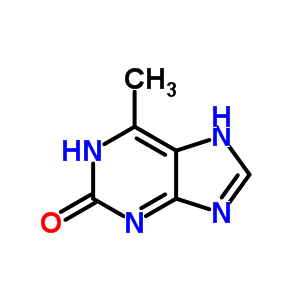 2H-purin-2-one, 3,7-dihydro-6-methyl- Structure,37109-81-2Structure