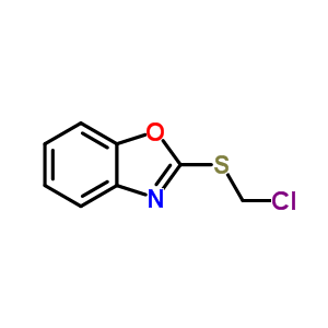 2-(Chloromethylsulfanyl)benzooxazole Structure,37118-31-3Structure