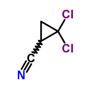 2,2-Dichlorocyclopropane-1-carbonitrile Structure,3712-82-1Structure