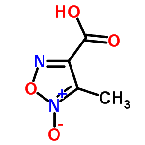 4-Methyl-5-oxy-furazan-3-carboxylic acid Structure,37132-21-1Structure