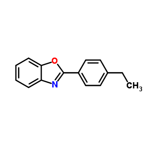 2-(4-乙基苯基)-苯并噁唑結(jié)構(gòu)式_37135-35-6結(jié)構(gòu)式