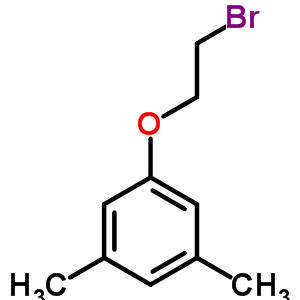 1-(2-Bromoethoxy)-3,5-dimethylbenzene Structure,37136-93-9Structure