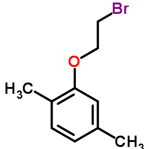 2-(2-Bromoethoxy)-1,4-dimethylbenzene Structure,37136-96-2Structure