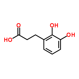 3-(2,3-Dihydroxyphenyl)propionic acid Structure,3714-73-6Structure