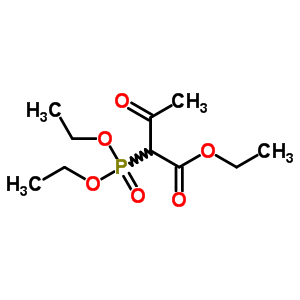 Ethyl 2-diethoxyphosphinoylacetoacetate Structure,3730-54-9Structure