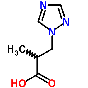 2-Methyl-3-(1h-1,2,4-triazol-1-yl)propanoic acid Structure,373356-32-2Structure