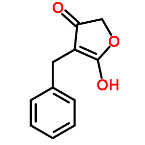 3-Benzyl-4-hydroxy-2(5h)furanone Structure,3734-22-3Structure