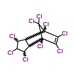 (1alpha,2beta,3alpha,3aalpha,4beta,7beta,7aalpha)-1,2,3,4,5,6,7,8,8-九氯-2,3,3a,4,7,7a-六氫-4,7-甲橋-1H-茚結(jié)構(gòu)式_3734-49-4結(jié)構(gòu)式