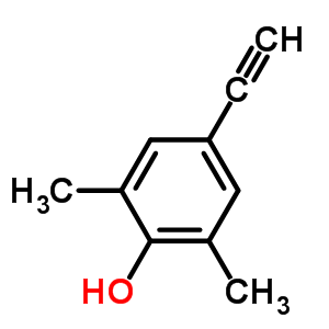 4-乙炔-2,6-二甲基-苯酚結構式_374067-81-9結構式