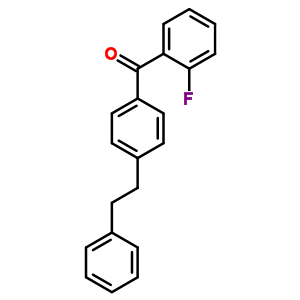 4-(2-Fluorobenzoyl)bibenzyl Structure,374105-85-8Structure