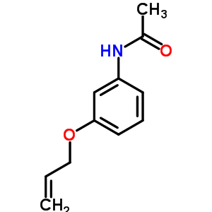 N-(3-allyloxyphenyl)acetamide Structure,37439-78-4Structure