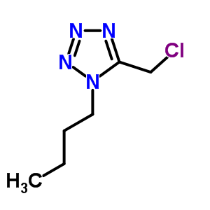 1-Butyl-5-(chloromethyl)-1h-tetrazole Structure,37468-43-2Structure