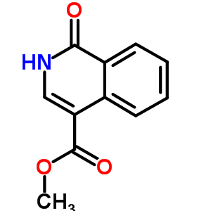 Methyl 1-oxo-1,2-dihydro-4-isoquinolinecarboxylate Structure,37497-84-0Structure