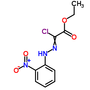 Ethyl 2-chloro-2-[2-(2-nitrophenyl)hydrazono]acetate Structure,37522-26-2Structure