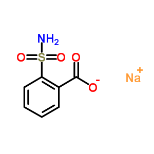 O-sulfamoylbenzoic acid sodium salt Structure,37558-01-3Structure