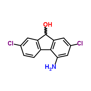 4-Amino-2,7-dichloro-9h-fluoren-9-ol Structure,37558-69-3Structure