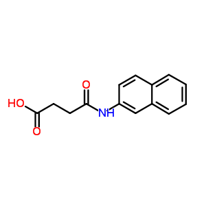 4-(2-Naphthylamino)-4-oxobutanoic acid Structure,37600-46-7Structure