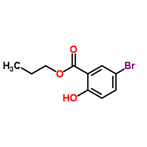 Propyl 5-bromo-2-hydroxybenzoate Structure,37640-74-7Structure