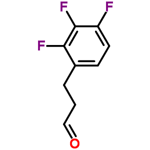 3-(2,3,4-三氟-苯基)-丙醛結(jié)構(gòu)式_377084-07-6結(jié)構(gòu)式