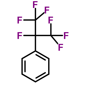 Heptafluoroisopropylbenzene Structure,378-34-7Structure