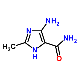 5-Amino-2-methyl-1H-imidazole-4-carboxamide Structure,37800-98-9Structure