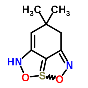 4,4-Dimethyl-1,7-dioxa-2,6-diaza-7a-thia-3h,5h-benzo(cd)pentalene Structure,37895-65-1Structure