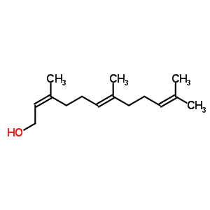 Cis-trans-farnesol Structure,3790-71-4Structure