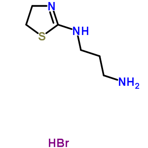 N-(4,5-dihydro-1,3-thiazol-2-yl)propane-1,3-diamine hydrobromide Structure,37915-00-7Structure