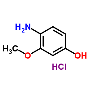 4-Amino-3-methoxyphenol hydrochloride Structure,37966-57-7Structure