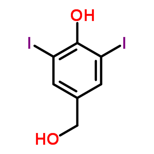 4-Hydroxy-3,5-diiodobenzyl alcohol Structure,37987-26-1Structure