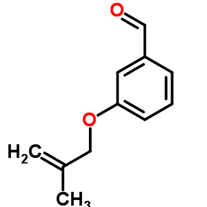 3-(2-Methyl-allyloxy)-benzaldehyde Structure,38002-95-8Structure