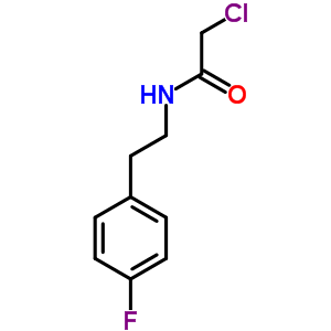 2-Chloro-n-[2-(4-fluoro-phenyl)-ethyl]-acetamide Structure,380346-60-1Structure