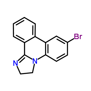 7-溴-2,3-二氫-咪唑并[1,2-f]鄰二氮雜菲結構式_38040-78-7結構式