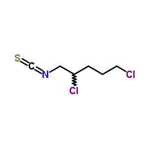 2,5-Dichloropentyl isothiocyanate Structure,380482-28-0Structure